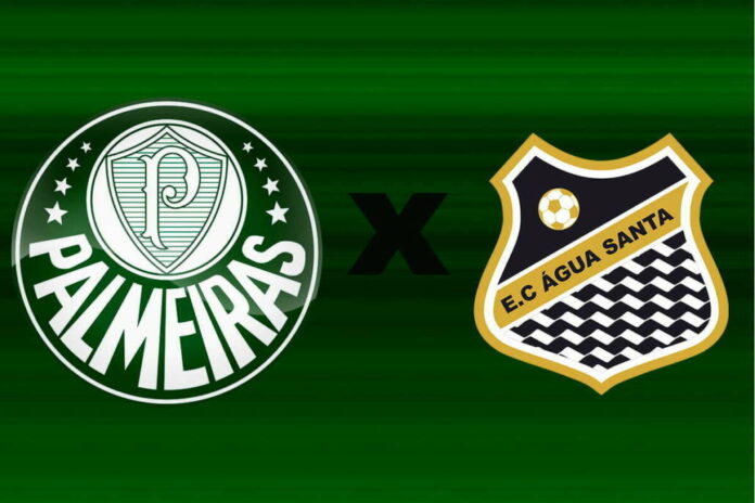 Palmeiras x agua santa